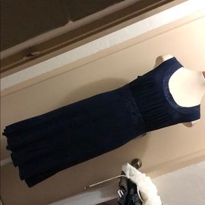 R&M Richards Navy Blue 2 PC Dress Set